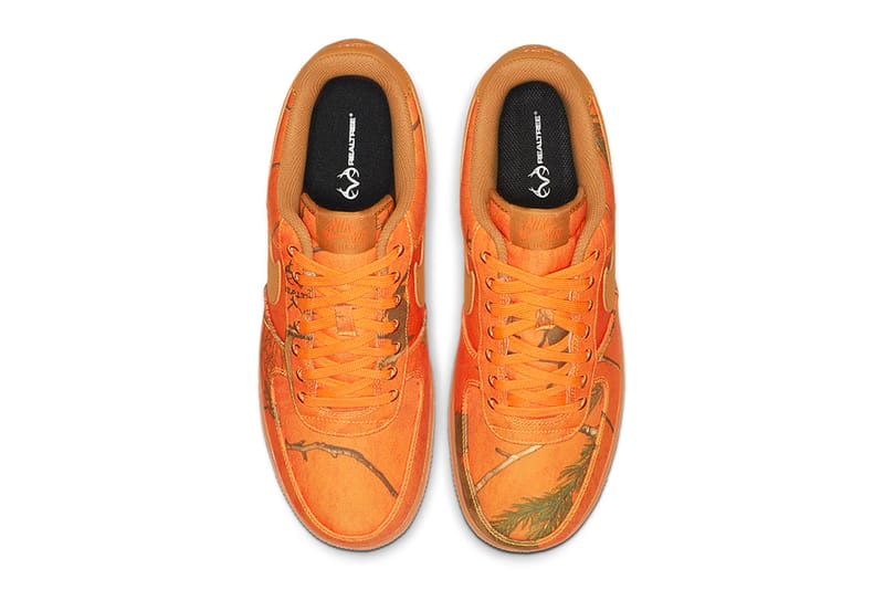 realtree air force 1 orange