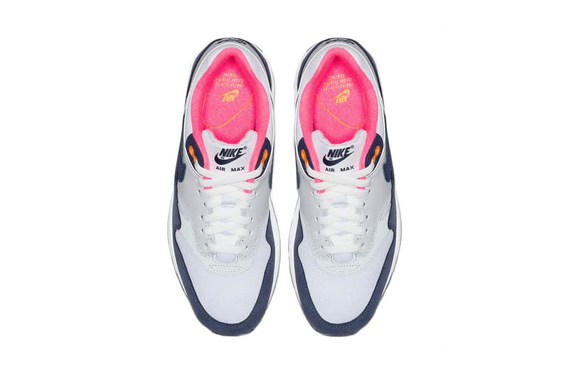 nike air max 1 white midnight navy pure platinum 2018 december footwear nike sportswear