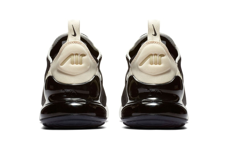 Nike Air Max 270 "Black/Beige" Release Date sneaker colorway price info purchase online size footwear Style Code: AH6789-010