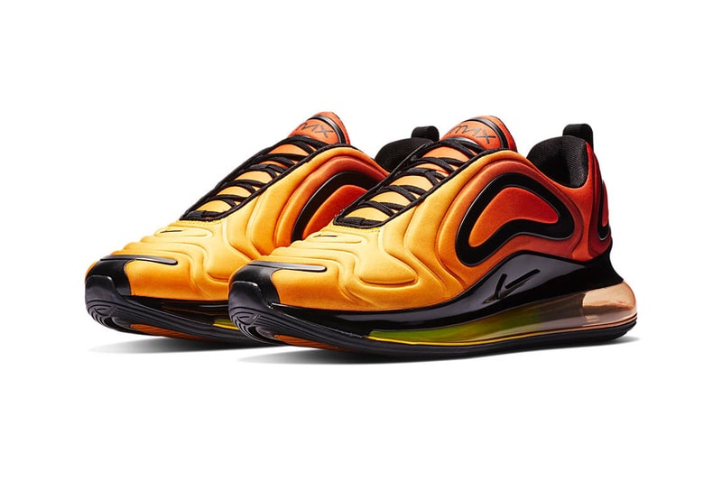 Nike Air Max 720 Gradient Colorways 2019 Release Info Date Blue Aqua Brown Beige Silver Sunset Orange Yellow 