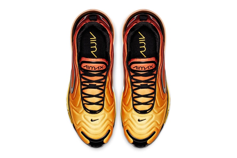 Nike Air Max 720 Gradient Colorways 2019 Release Info Date Blue Aqua Brown Beige Silver Sunset Orange Yellow 