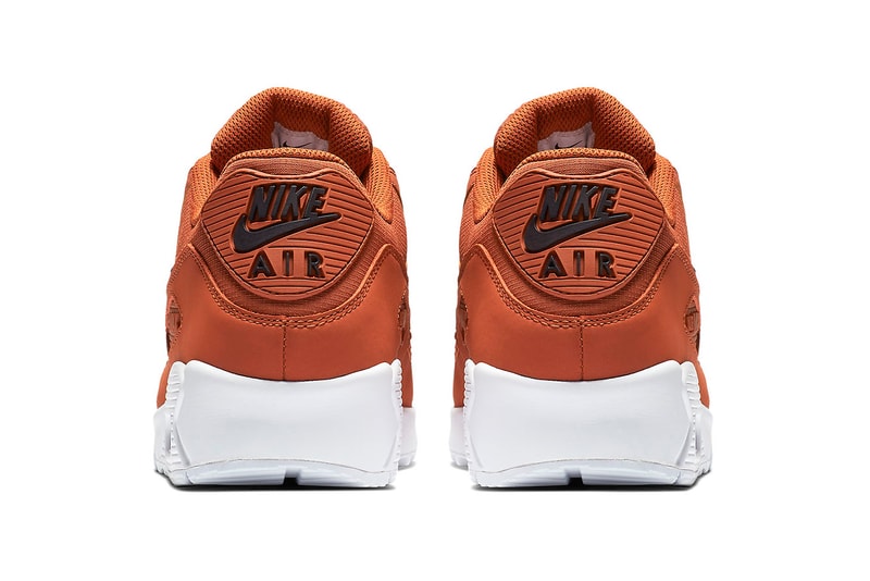 Nike Air Max 90 “Dark Russet” Release swoosh black brown earth white bubble unit