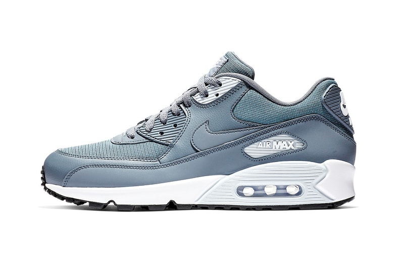 Nike Air Max 90 Essential “Armory Blue” swoosh white grey nike air