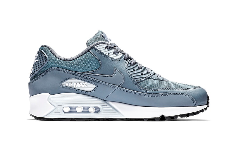 Nike Air Max 90 Essential “Armory Blue” swoosh white grey nike air