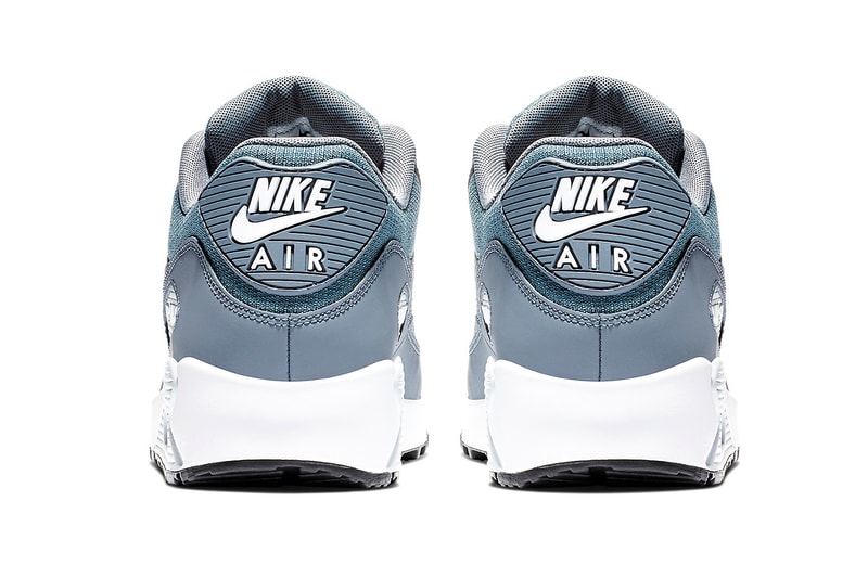 Nike Air Max 90 Essential “Armory Blue” swoosh white grey nike air