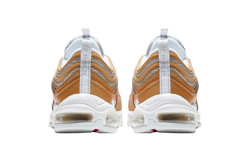 Nike Air Max 97 Metallic Gold/University Red Release info Date price stockist 