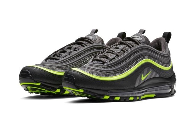 Nike Air Max 97 Thunder Grey Lime Blast 