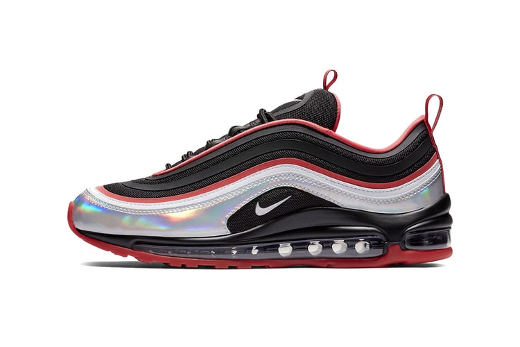 Nike's Futuristic Air Max 97 Ultra Sports Iridescent Silver Panels