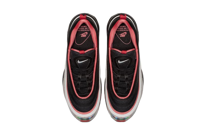 nike air max 97 ultra iridescent black red silver 2018 footwear nike sportswear