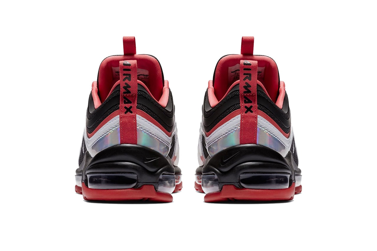 nike air max 97 ultra iridescent black red silver 2018 footwear nike sportswear