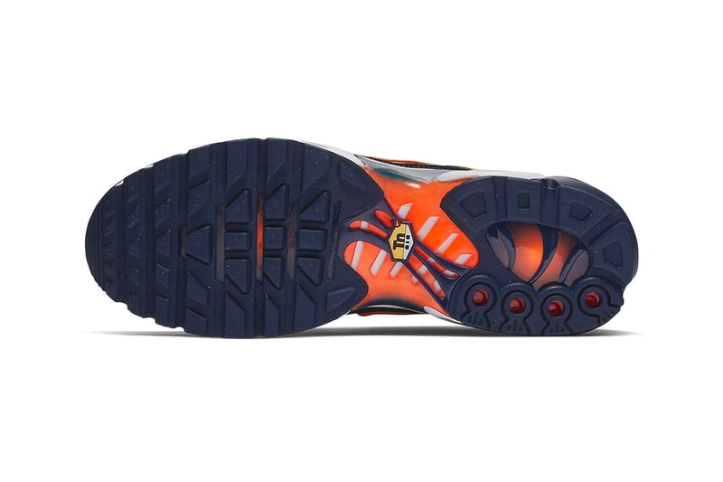 Nike Air Max Plus "Blue Void" Release Date price info Blue Void/University Gold/White/Total Orange sneaker colorway purchase stockist buy online 