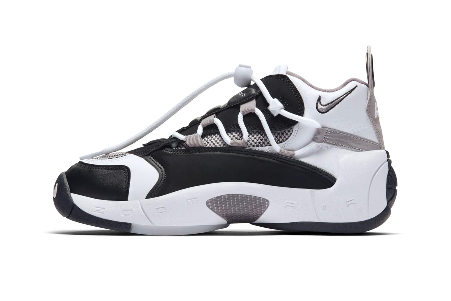Nike Air Swoopes 2 Black White Grey 