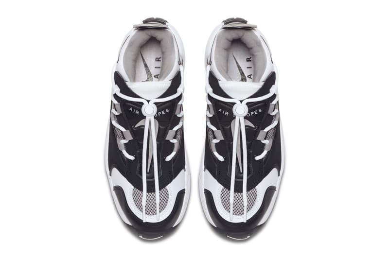 Nike Air Swoopes 2 Black White Grey Info WNBA Sheryl Swoopes sports 1990
