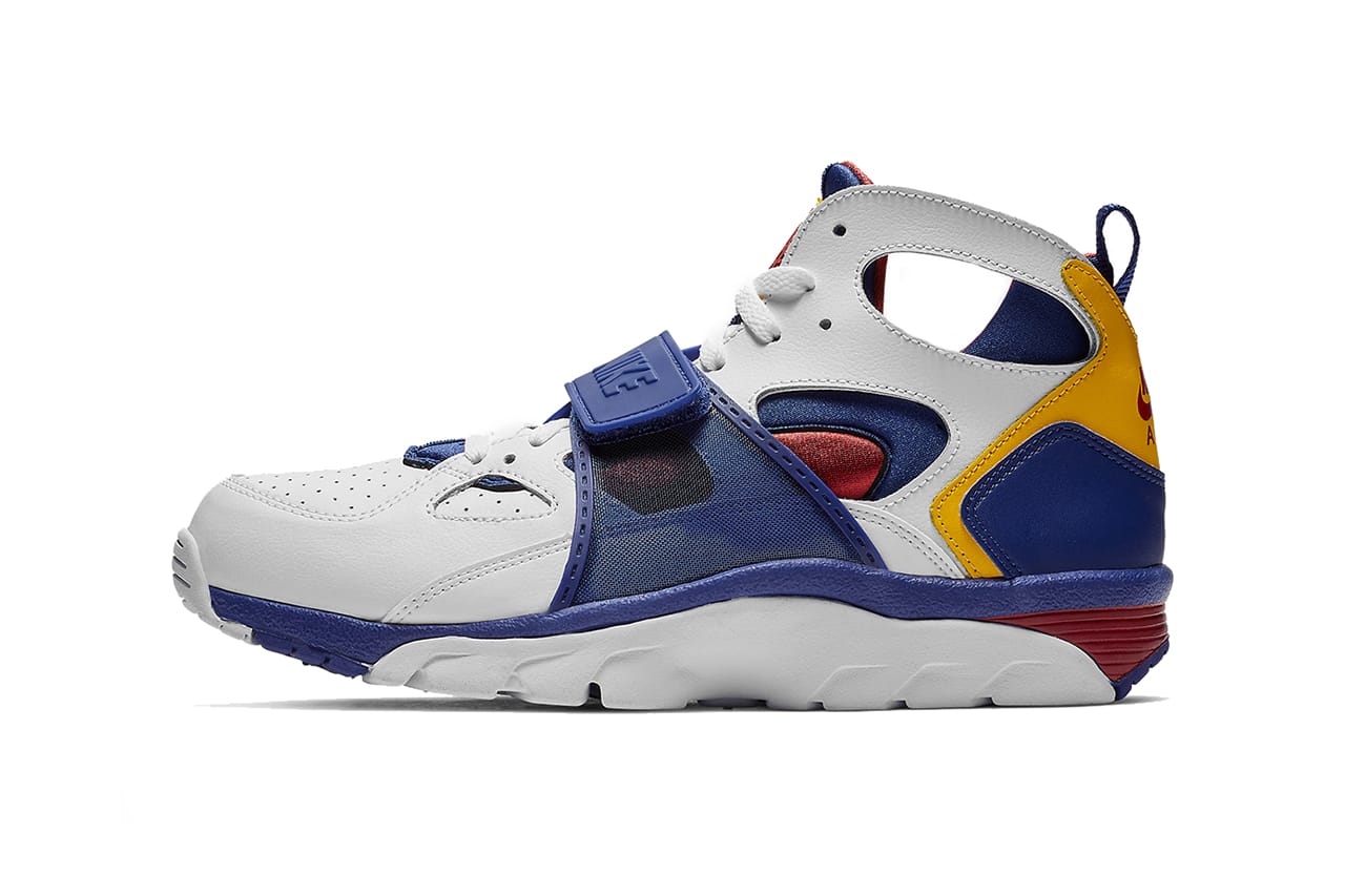 huaraches red white and blue