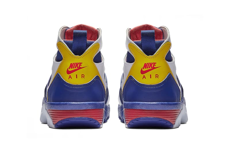 Nike Air Huarache Trainer White Blue Yellow Red Hypebeast