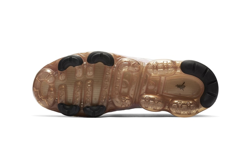 Nike Air Vapormax 2019 Chinese New Year Exclusive Shoes Kicks Sneakers Footwear Trainers Cop Purchase Buy US11 Pure Platinum Metallic Gold Colorways First Closer Official Look