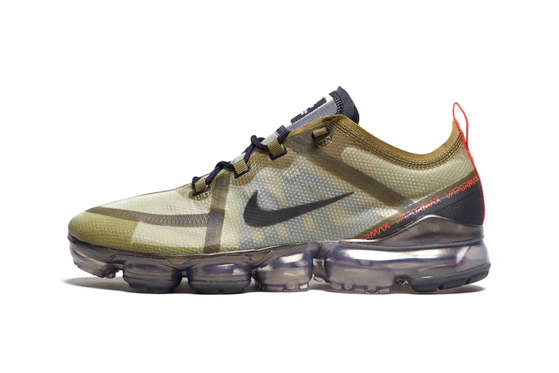 Nike Air Vapormax 2019 Olive Orange Release Date