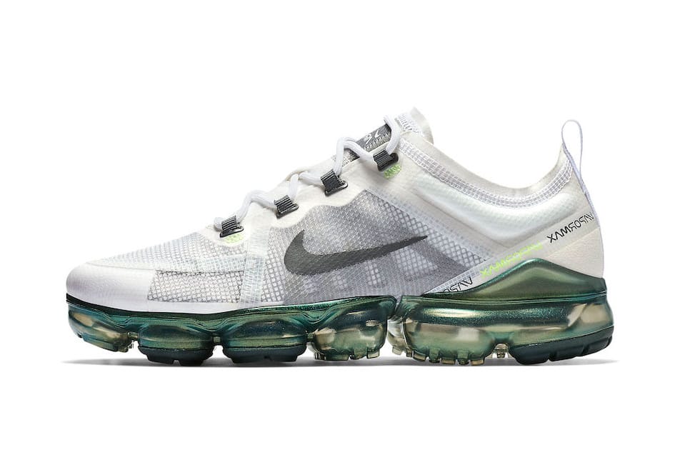 white and green vapormax