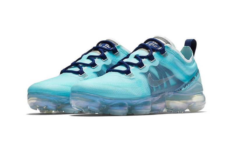  Nike Air VaporMax 2019 "Teal Tint/Blue Void" release date info price womens colorway sneaker purchase stockist nike.com Color: Teal Tint/Blue Void/Spruce Fog/Teal Tint Style Code: AR6632-300