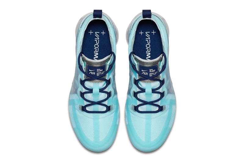  Nike Air VaporMax 2019 "Teal Tint/Blue Void" release date info price womens colorway sneaker purchase stockist nike.com Color: Teal Tint/Blue Void/Spruce Fog/Teal Tint Style Code: AR6632-300