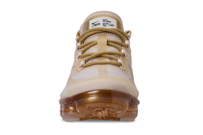 Nike Air VaporMax 2019 "White/Metallic Gold" release date info price colorway sneaker womens size mens december 20 2018 Color: White/White-Metallic Gold Style Code: AR6632-101