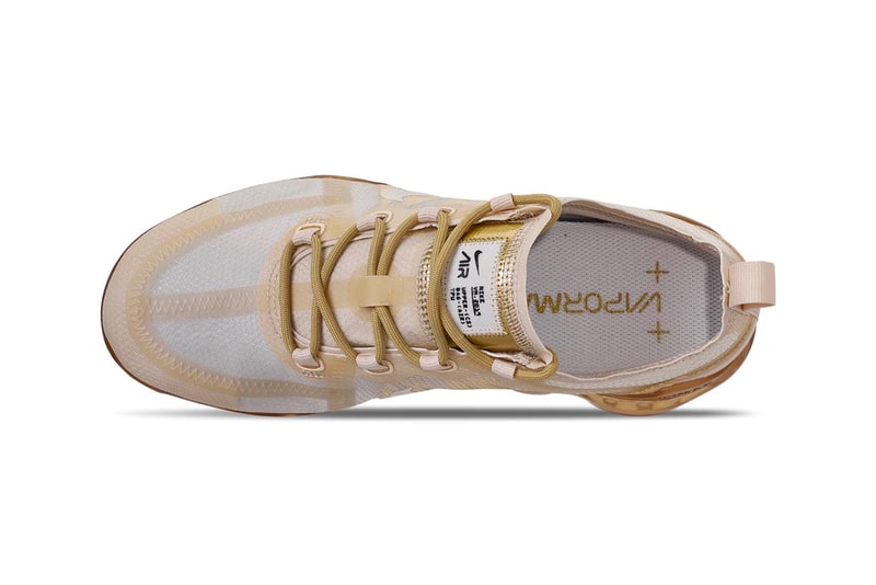 Nike Air VaporMax 2019 "White/Metallic Gold" release date info price colorway sneaker womens size mens december 20 2018 Color: White/White-Metallic Gold Style Code: AR6632-101