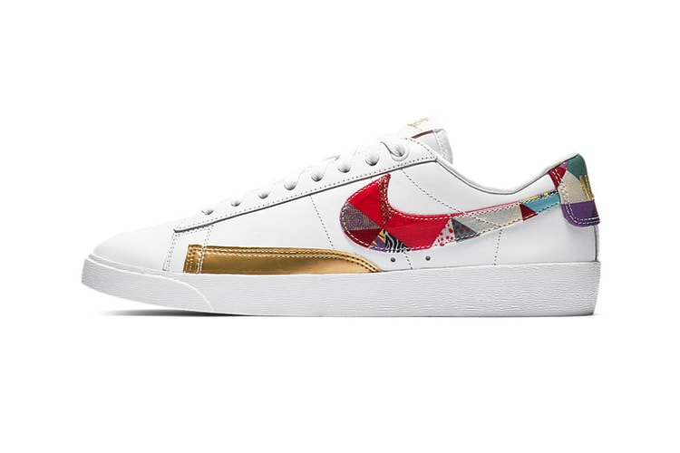 The Nike Blazer Low Receives a Quilted Swoosh for Chinese New Year