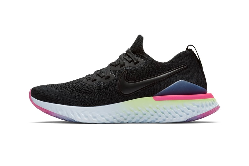 Nike Epic React Flyknit 2 First Look Pixel black blue purple green neon