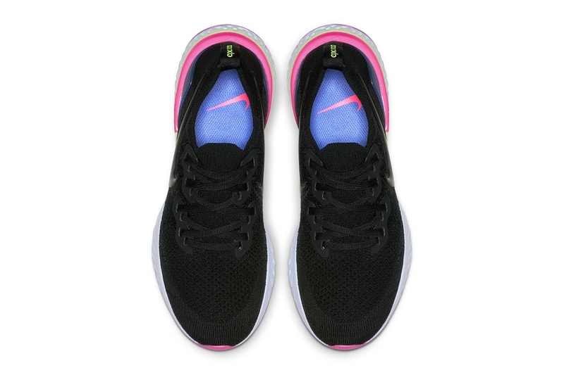 Nike Epic React Flyknit 2 First Look Pixel black blue purple green neon