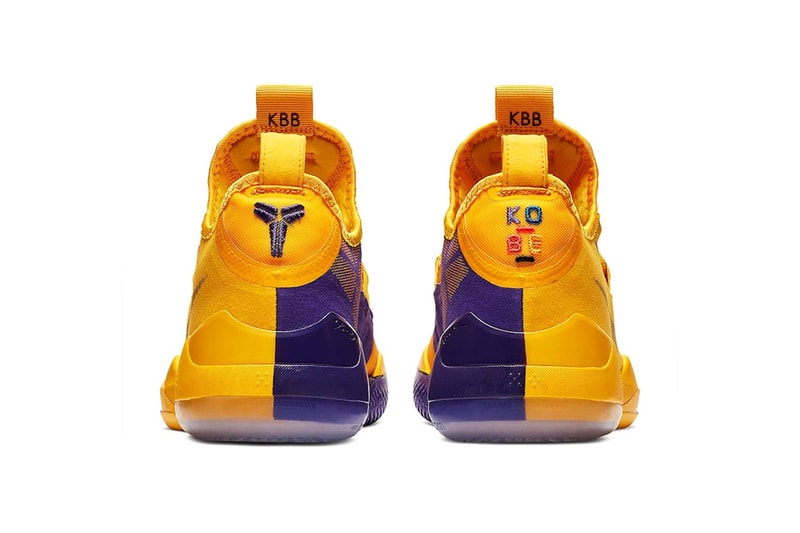 Nike Basketball Kobe A.D. “Hyper Grape/University Gold-Black” “Amarillo/Court Purple-Black” "Lakers Pack" Los Angeles Lakers release info price stockist 