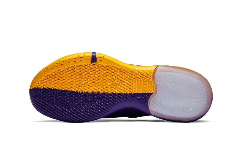 Nike Basketball Kobe A.D. “Hyper Grape/University Gold-Black” “Amarillo/Court Purple-Black” "Lakers Pack" Los Angeles Lakers release info price stockist 