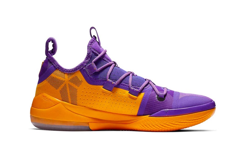 Nike Basketball Kobe A.D. “Hyper Grape/University Gold-Black” “Amarillo/Court Purple-Black” "Lakers Pack" Los Angeles Lakers release info price stockist 