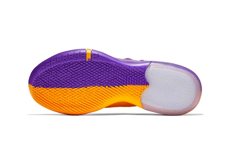 Nike Basketball Kobe A.D. “Hyper Grape/University Gold-Black” “Amarillo/Court Purple-Black” "Lakers Pack" Los Angeles Lakers release info price stockist 
