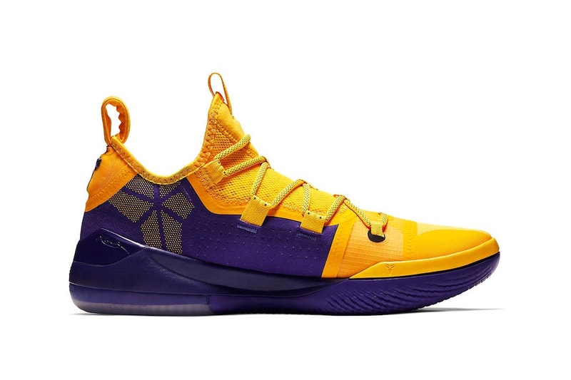 Nike Basketball Kobe A.D. “Hyper Grape/University Gold-Black” “Amarillo/Court Purple-Black” "Lakers Pack" Los Angeles Lakers release info price stockist 