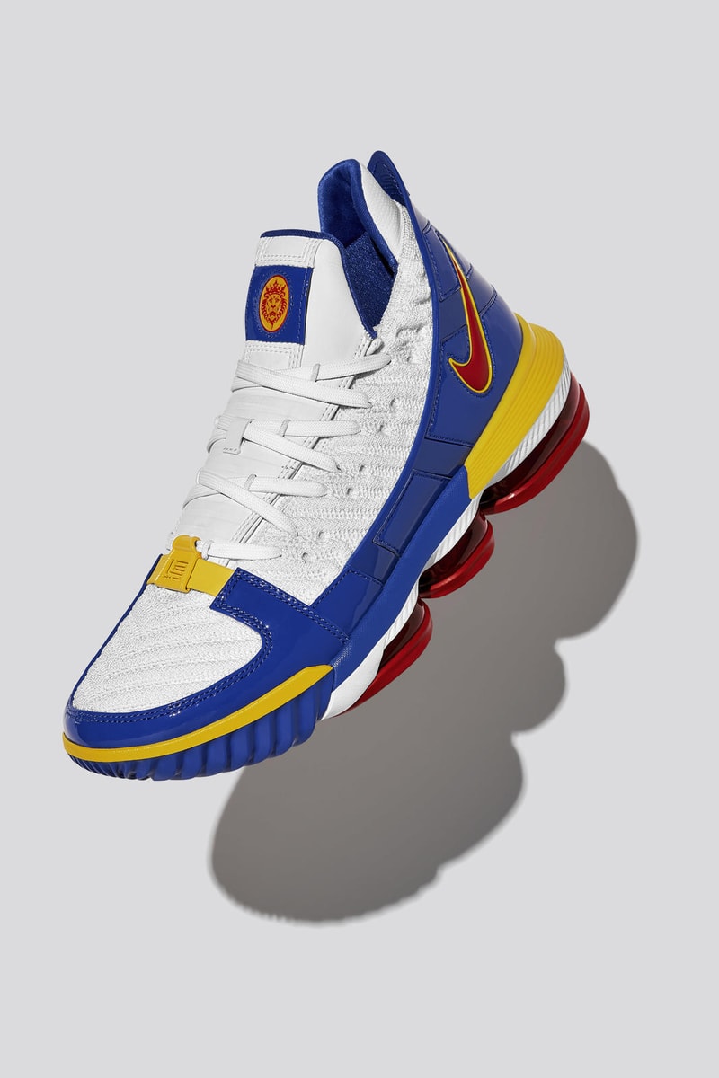 Nike LeBron 16 "SB" Lakers vs. Warriors Release Christms LeBron James SuperBron