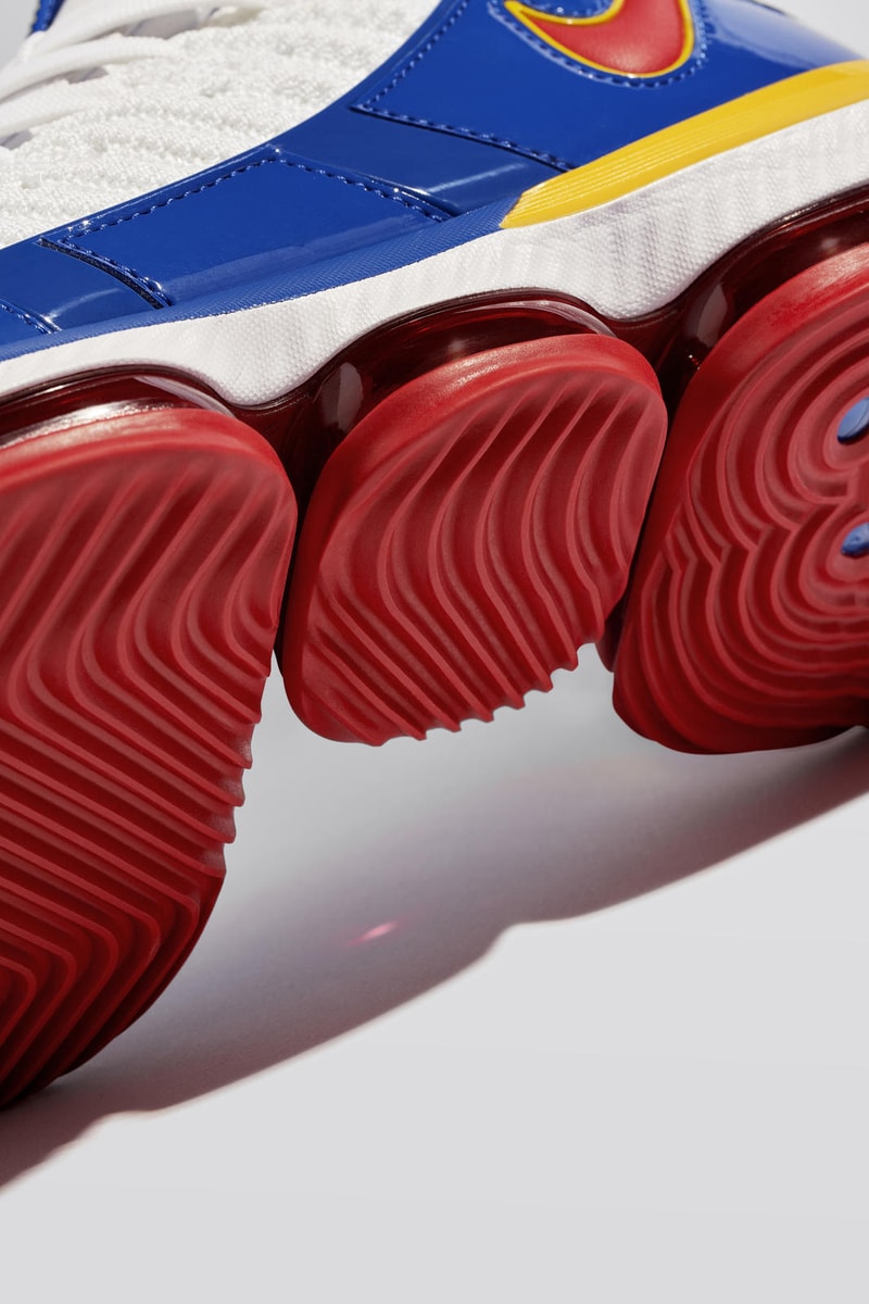 Nike LeBron 16 "SB" Lakers vs. Warriors Release Christms LeBron James SuperBron