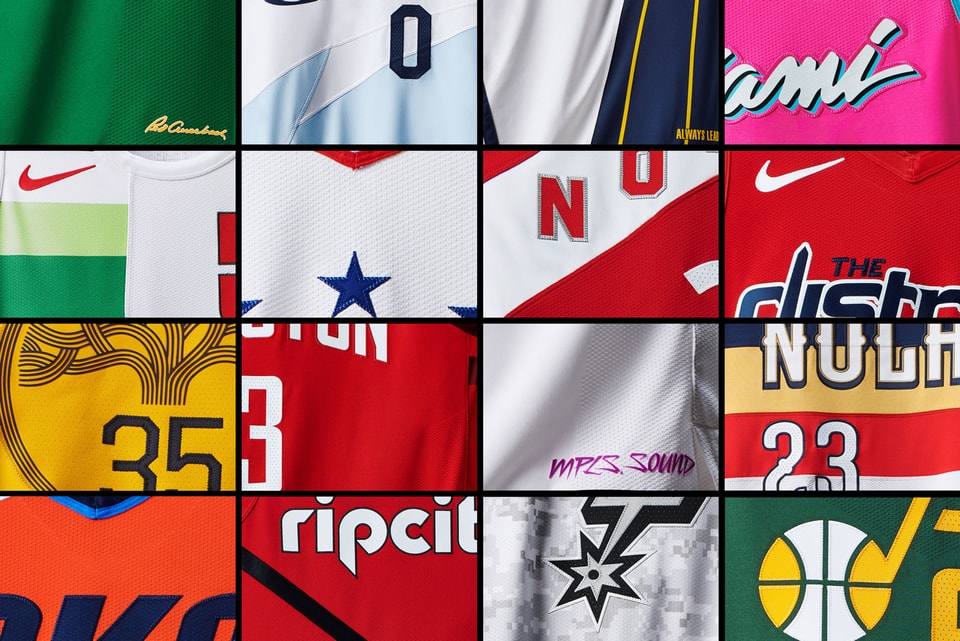 A look at the four jerseys in use by the Bucks in 2018-19