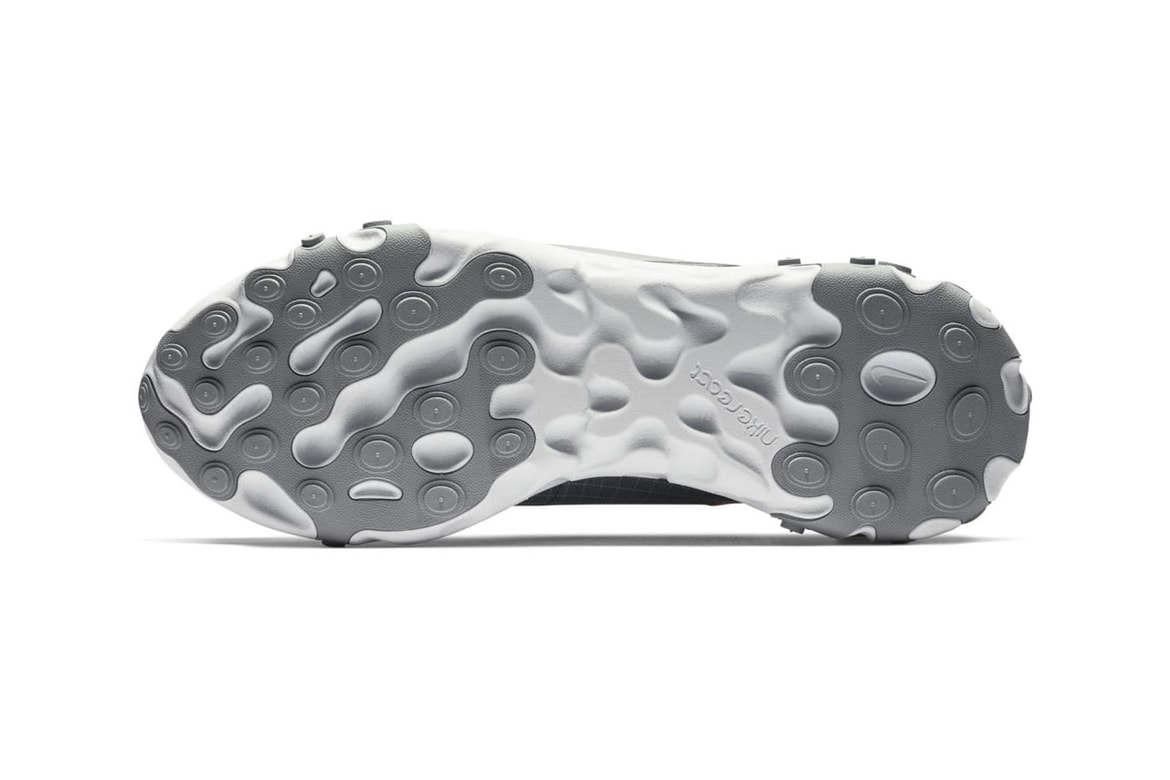 Nike React Element 55 Grey Orange Grid Hypebeast Nike React Element 55 Grey Orange Grid Hypebeast