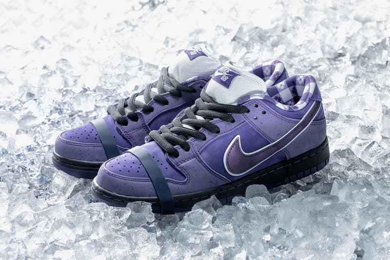 Concepts X Nike Sb Purple Lobster Sold For 10 000 Usd Hypebeast