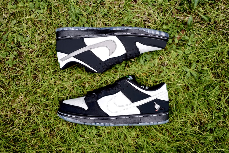 Nike SB & NTWRK Team up for an Early Release of the Dunk Low "Panda Pigeon"
