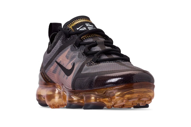 Nike Air VaporMax 2019 "Black/Gold" Release Date price info sneaker colorway purchase link stockists footwear