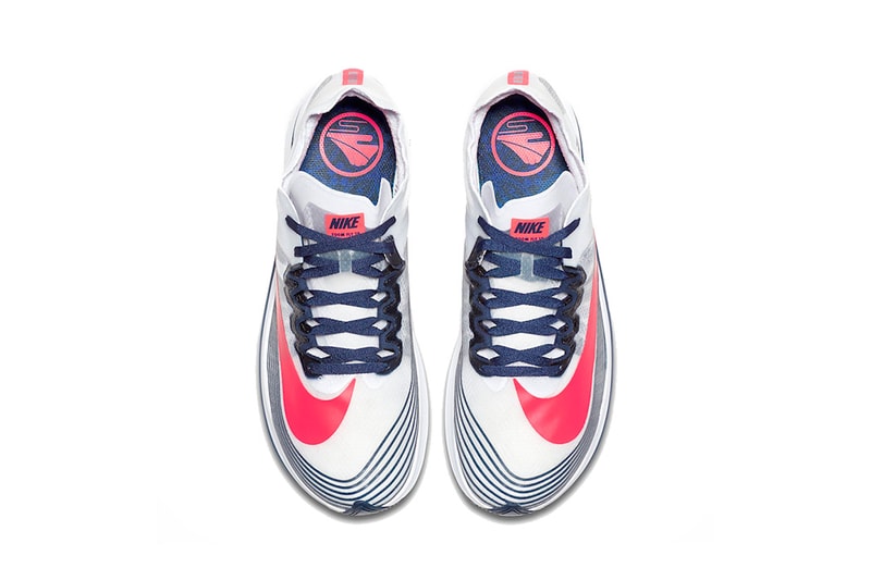 nike zoom fly sp white flash crimson metallic silver