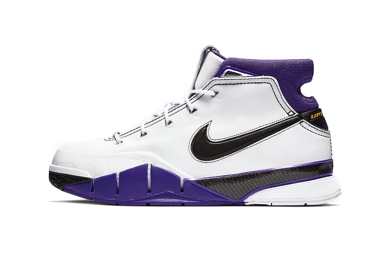 Nike Zoom Kobe bryant 1 Protro 81 Point Game points january 22 2006 2019 13th anniversary 13 thirteen  toronto raptors black white court purple gold yellow uptempo