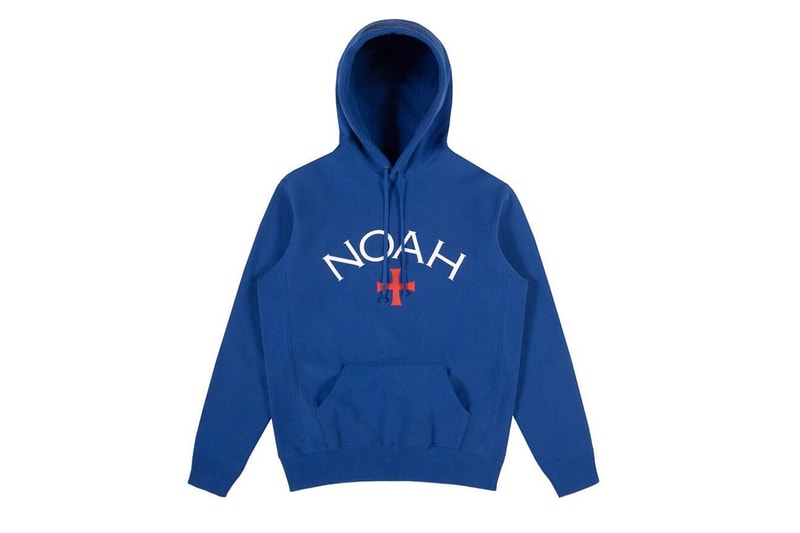 Noah Fall/Winter 2018 Core Logo Hoodie Details Fashion Clothing Sweater Pullover Jumper Dover Street Market Los Angeles @noahclothing