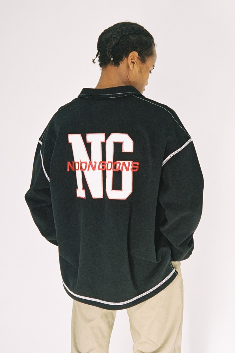 Noon Goons Pre-Fall 2019 Collection Release Lookbook Jacket Tracksuit Sweater hoodie T shirt