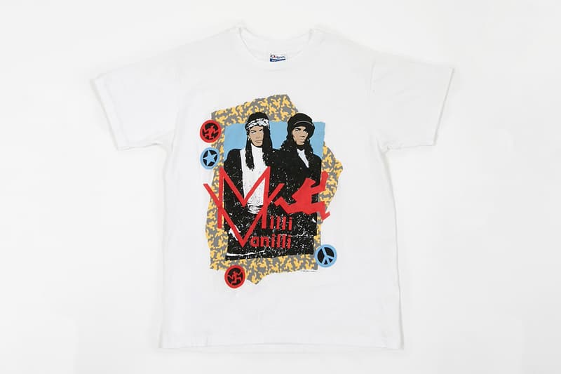not applicable selfridges vintage tee shirt pop up sale yellow label bartman simpsons bart donkey kong akira, beavis butt head metallica guns roses