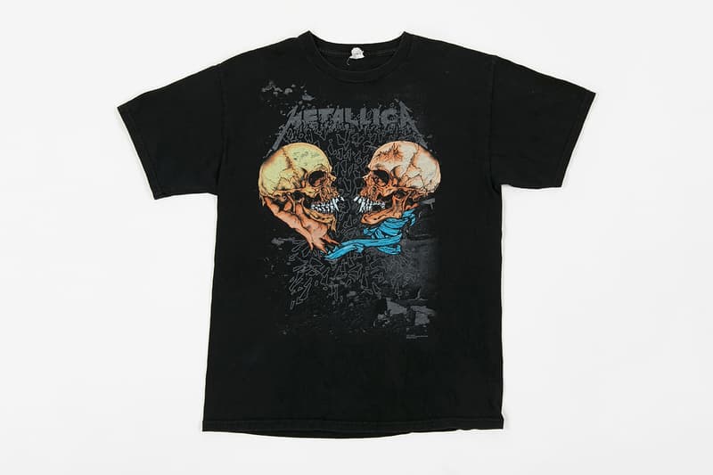 not applicable selfridges vintage tee shirt pop up sale yellow label bartman simpsons bart donkey kong akira, beavis butt head metallica guns roses