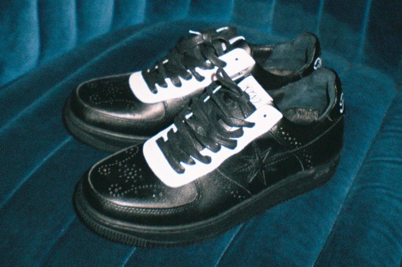 NUMBER (N)INE Starwalk Sneaker Release Info Date White Black Barneys New York STRADA ES Gab3 Uzi Hoyee Li
