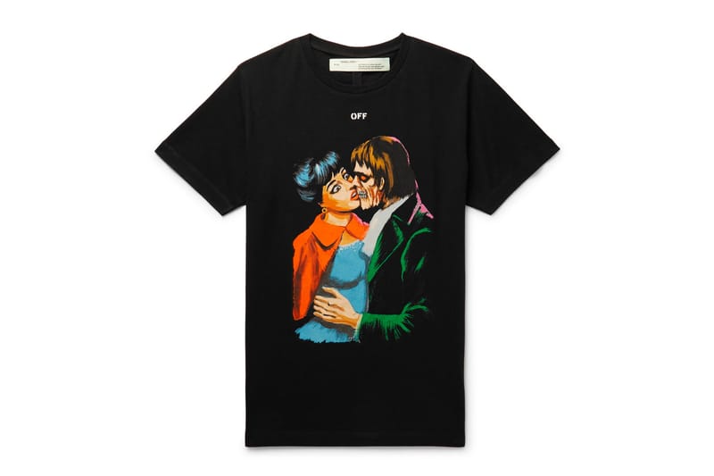 off white the kiss tee