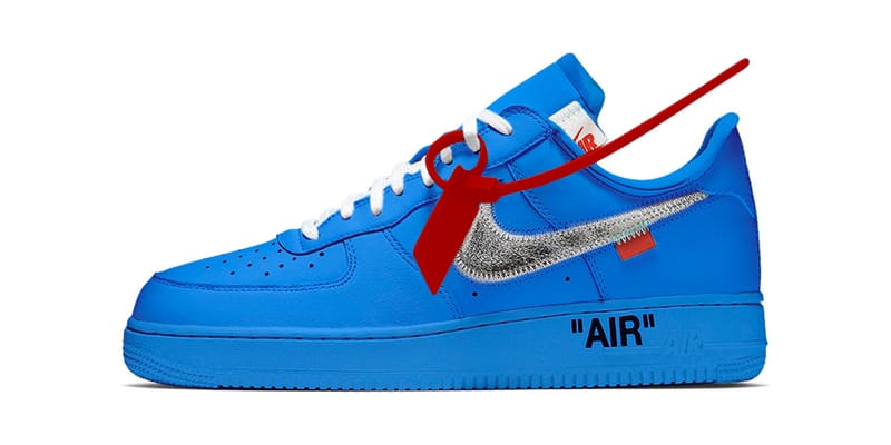 air force 1 light blue off white